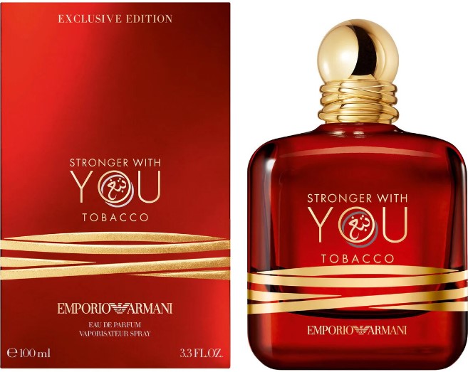 Emporio Armani Stronger With You Tobacco by Giorgio Armani fragrance – view 2 | Venba Fragrance